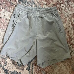 Lululemon pace breaker linerless shorts.